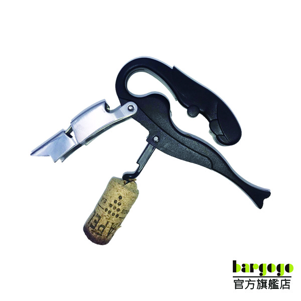 [巴果果]不鏽鋼侍酒師開瓶器 紅酒開瓶器 海馬刀 酒吧專用多功能開瓶器美人魚刀開瓶器 SCOP-06