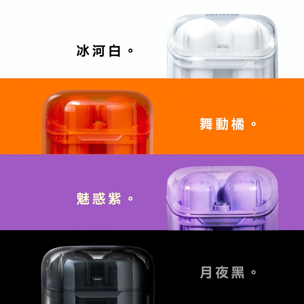 AIWA 愛華 ENC降噪真無線藍牙耳機 AT-X80X 黑色, , large