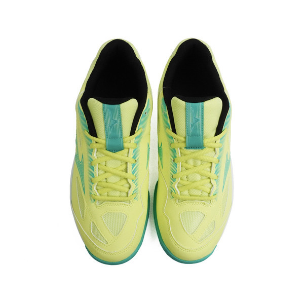 Mizuno Sky Blaster 男女 羽球鞋 桌球 寬楦 運動 訓練 基本款 黃綠 [71GA234531], , large