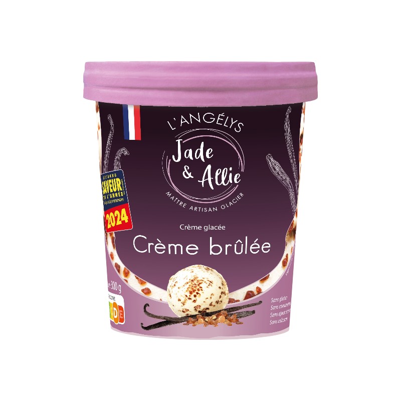 法國JadeAllie奶油烤布蕾風味冰淇淋, , large