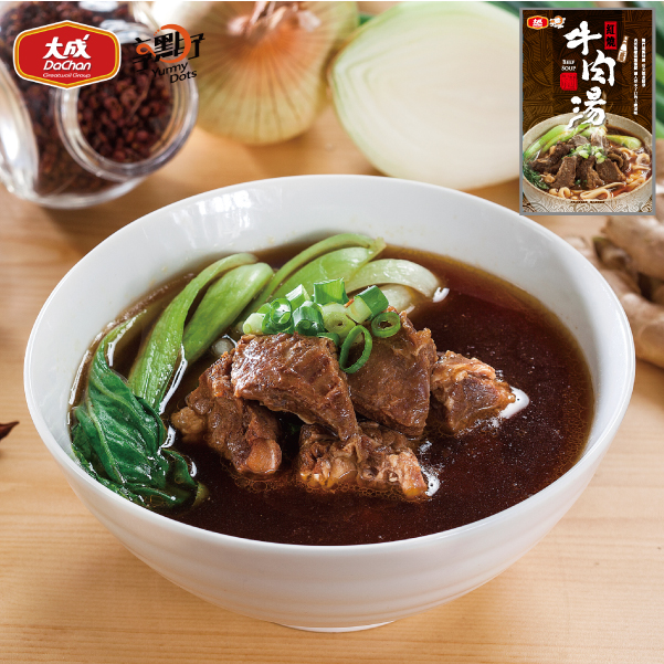 【大成食品】紅燒牛肉湯(500g/包), , large