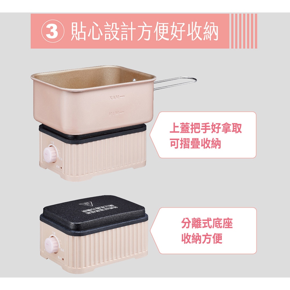ANLUX 台灣三洋 全電壓多功能旅行鍋 EC-15WTC, , large