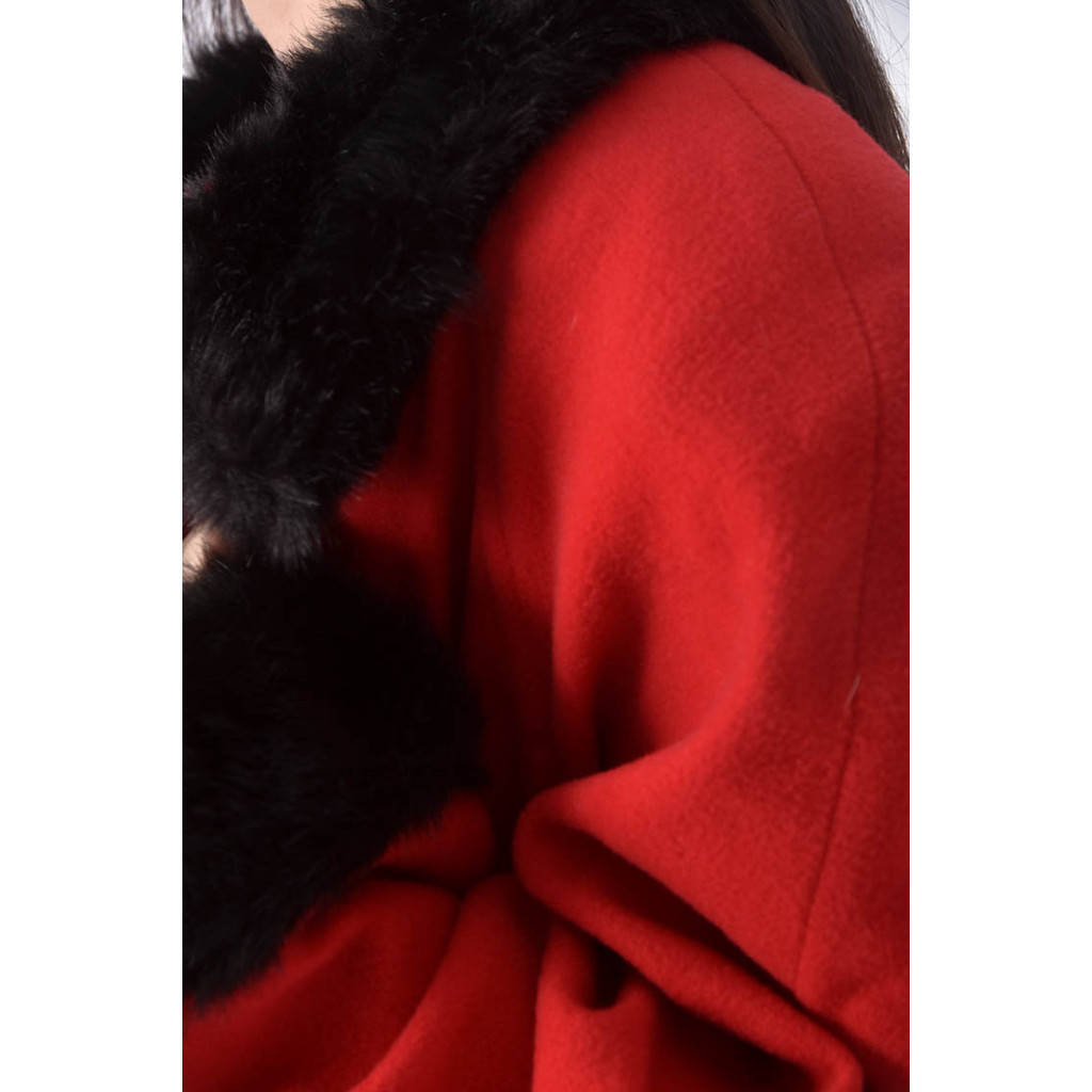(L) coria大衣紅色外套二手衣, , large