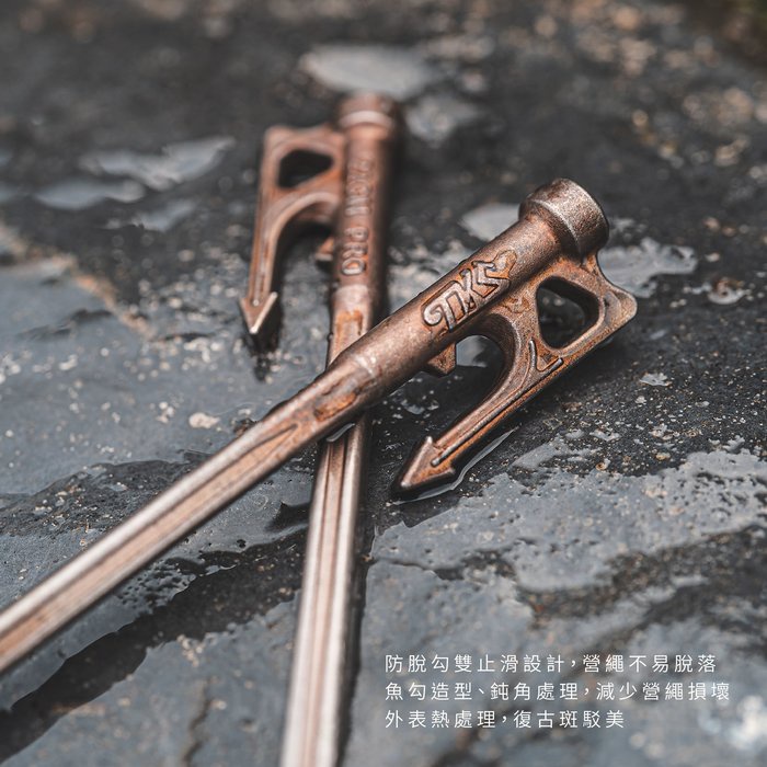 22cm Stainless Steel Speargun Peg, , large