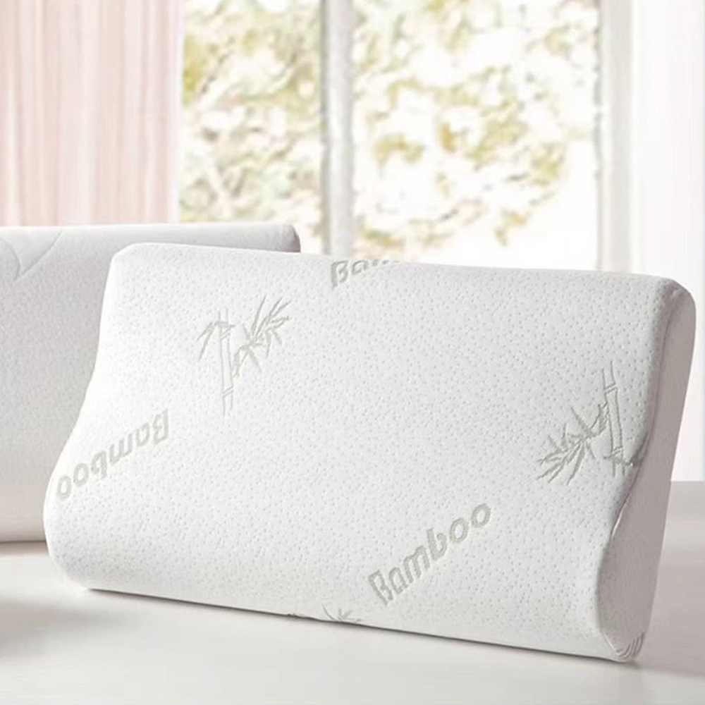 【Galatea 葛拉蒂】竹纖維卡斯達慢回彈記憶護頸枕(睡眠枕/記憶枕/人體工學/枕頭)