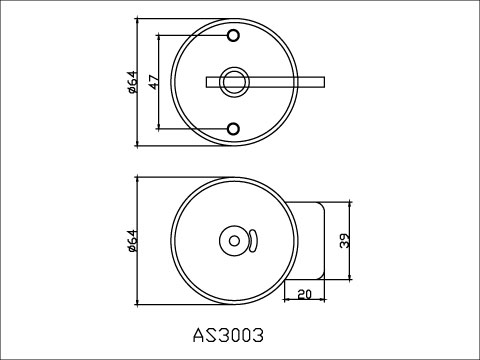 【協進五金】圓型廁所門扣#304砂光(適用門厚12-18MM), , large
