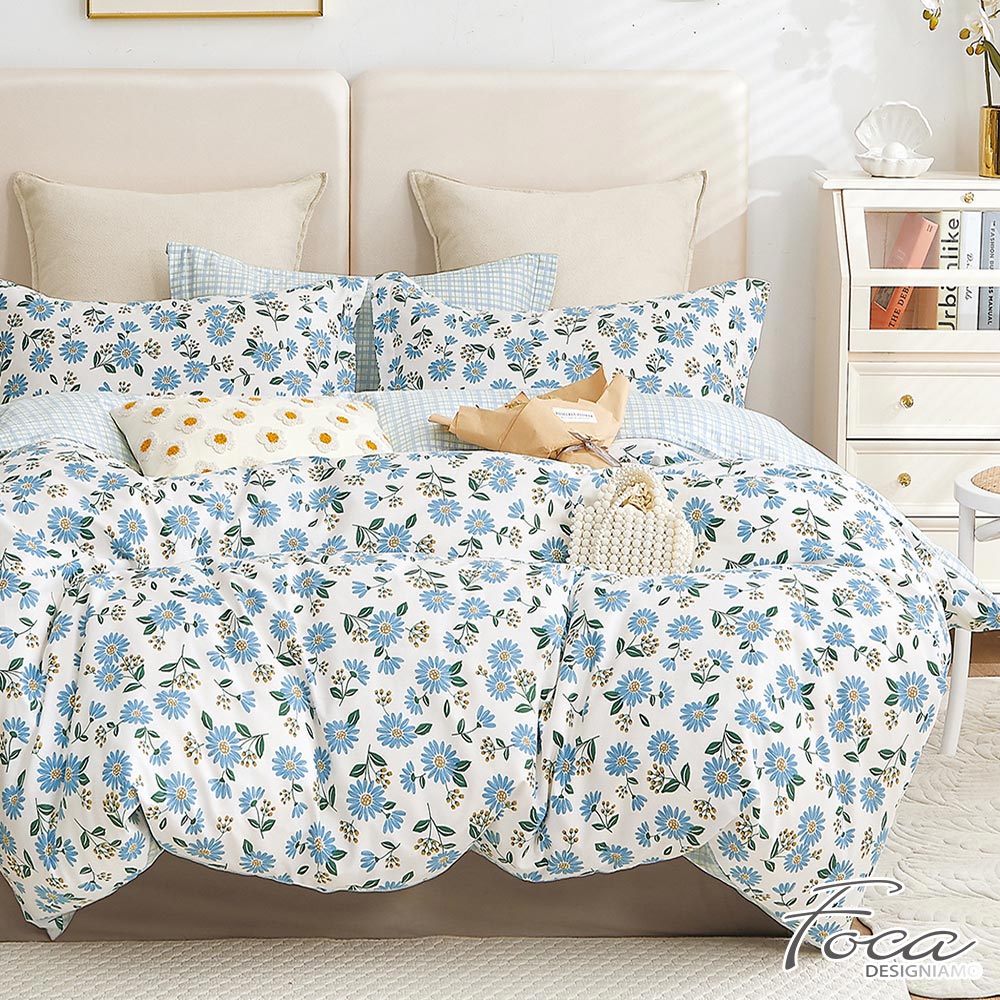 【FOCA多款任選】200織精梳棉石墨烯兩用被舖棉床罩組(雙/加), , large