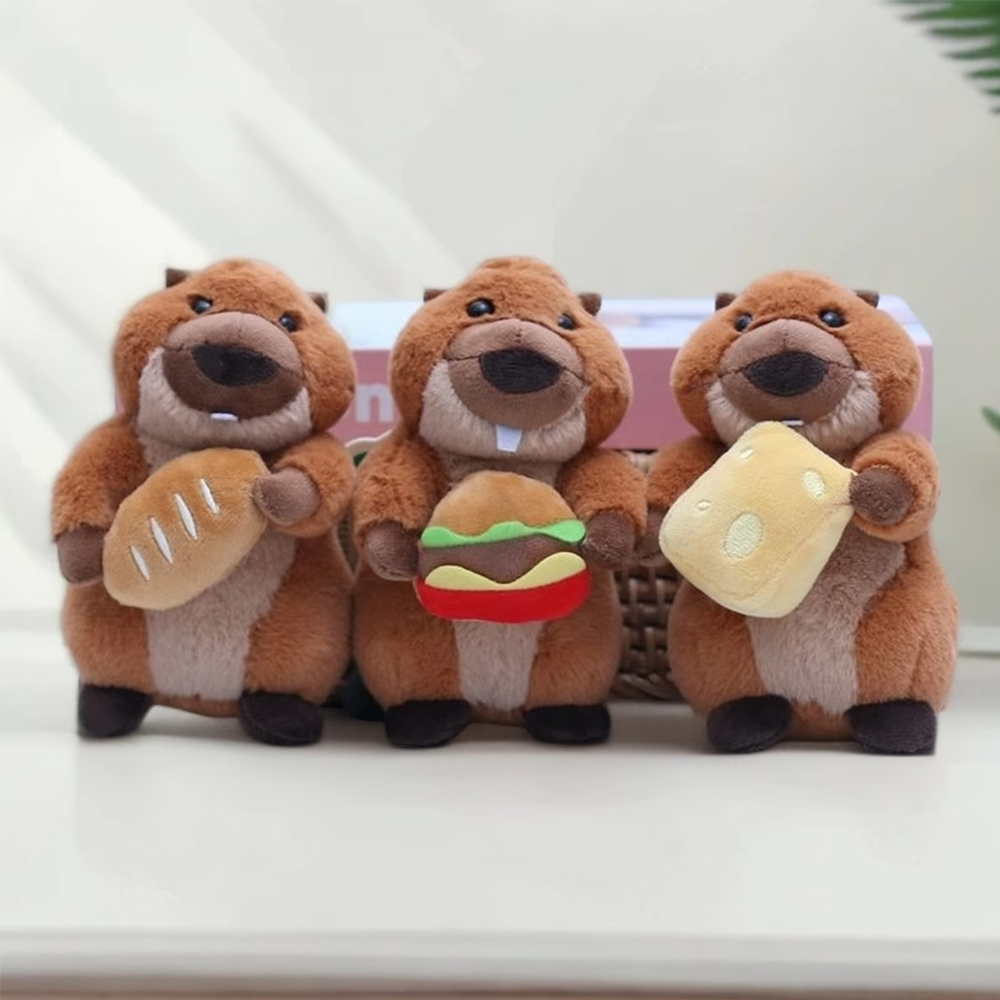 【啾愛你】趣味美食土撥鼠吊飾-芝士, , large