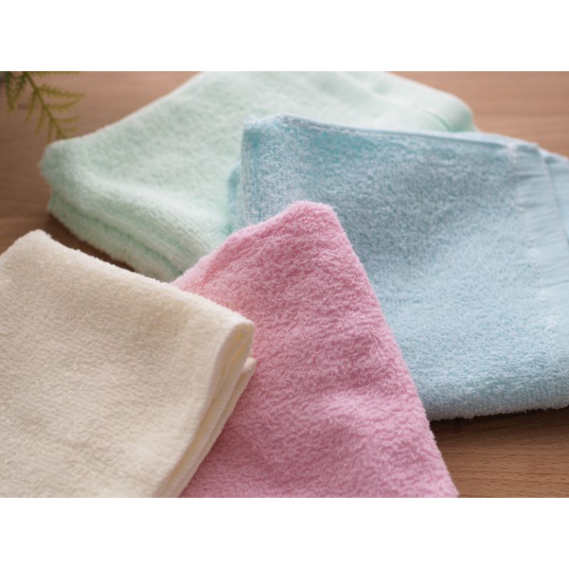 [Kaimei Cotton Industry] 12 entered into the group, random and excellent, MIT made in Taiwan, selected 20 taels of plain towels, , large