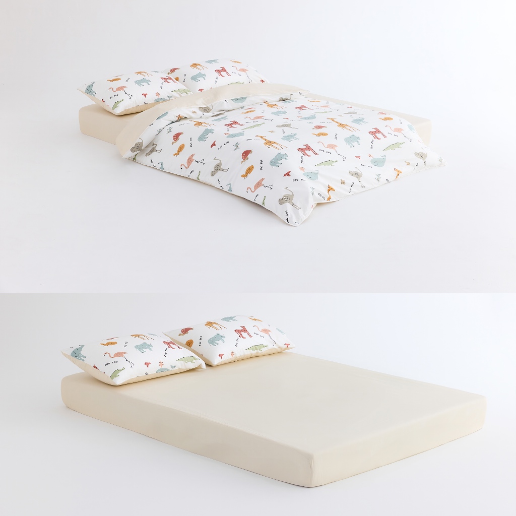 DOTDOT Lite - 『The Zoo』 床包枕套組/被套/涼被/寢具組, , large