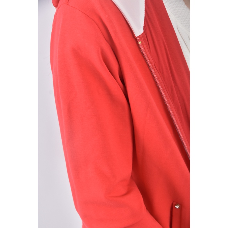 (L) vdp連帽紅色外套二手衣, , large