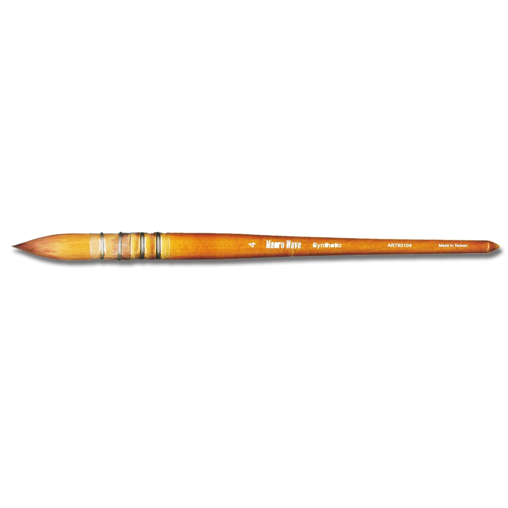普思AP  合成纖維古典綁線水彩筆  ART60100, , large