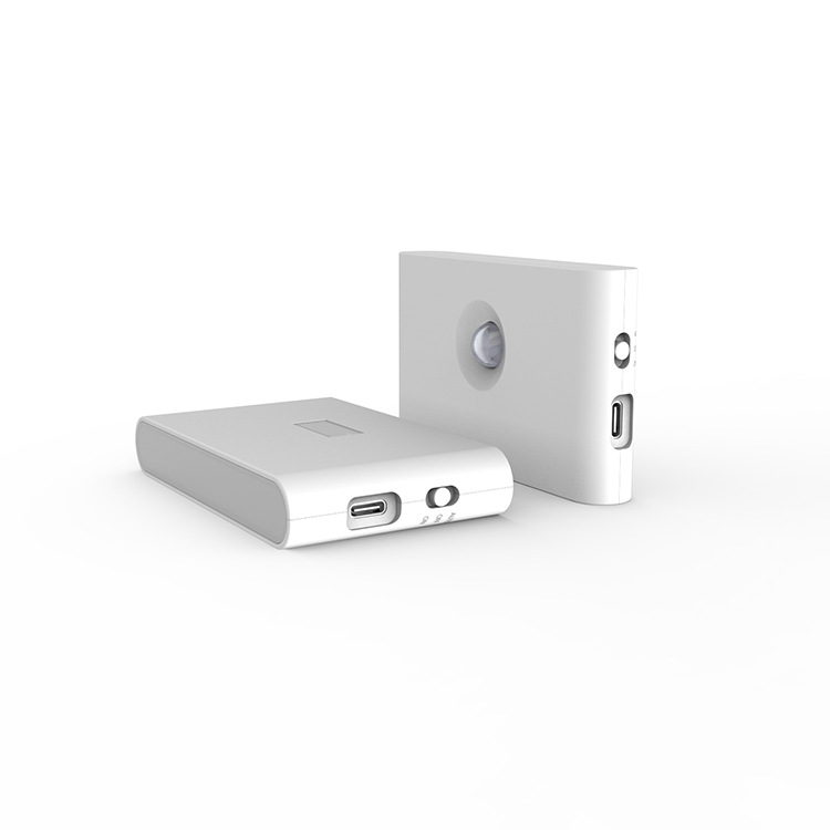 Wireless LED Smart Sensor Night Light – Type-C Rechargeable, Magnetic Mount, , large