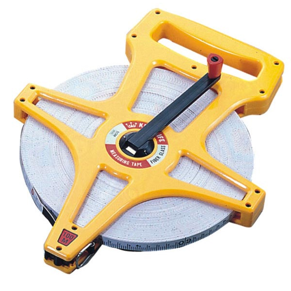 【 徠福 】KING LIFE 手提式防水捲尺(100m/台尺公分) / 個 NO.4042, , large