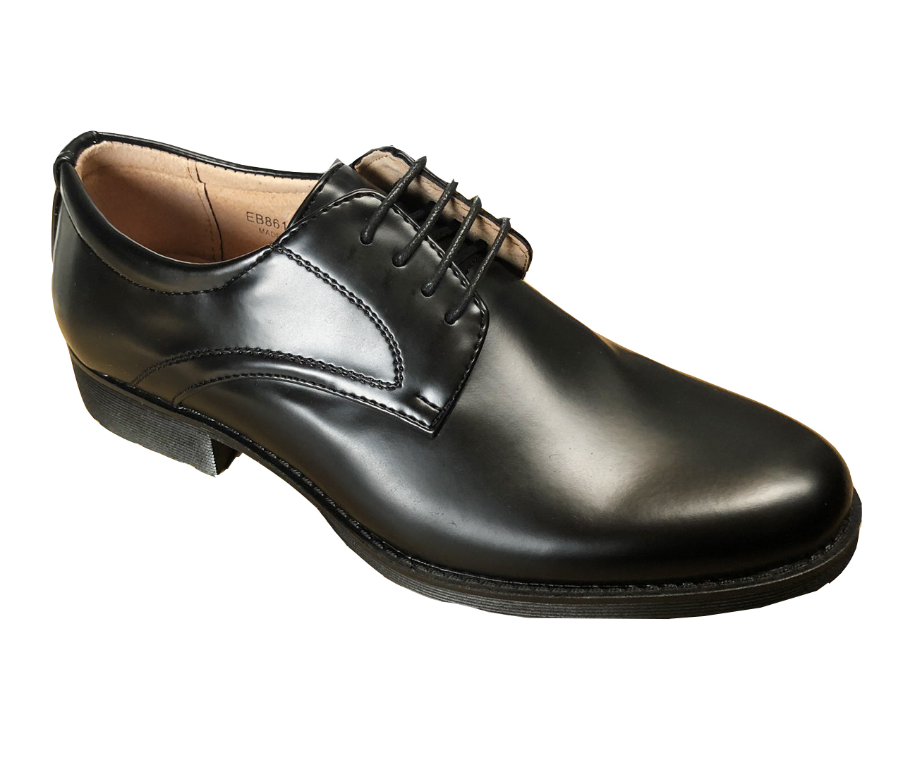 EB8612 學生皮鞋, 黑色-27.5cm, large