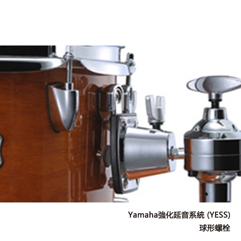 YAMAHA Stage Custom 爵士鼓組 酒紅木紋色款【敦煌樂器】, , large