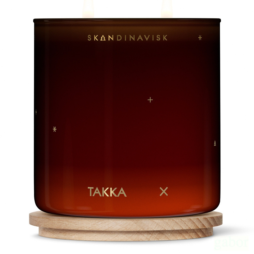 Skandinavisk 聖誕冬日限定 TAKKA 午夜餘溫 耶誕香氛蠟燭 400g, , large