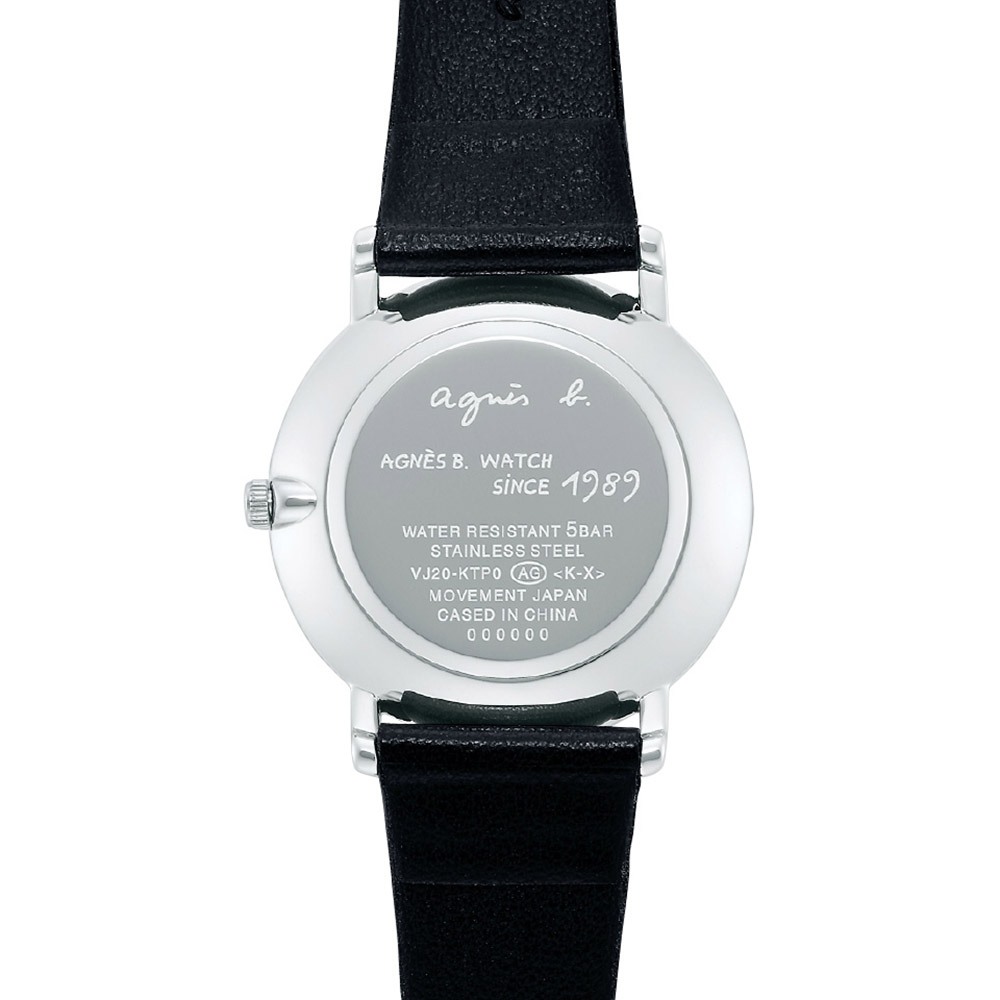 agnes b. 35周年特別版 夜光蜥蜴中性手錶-33.8mm (BJ5024X1/VJ20-KVP0Z), , large