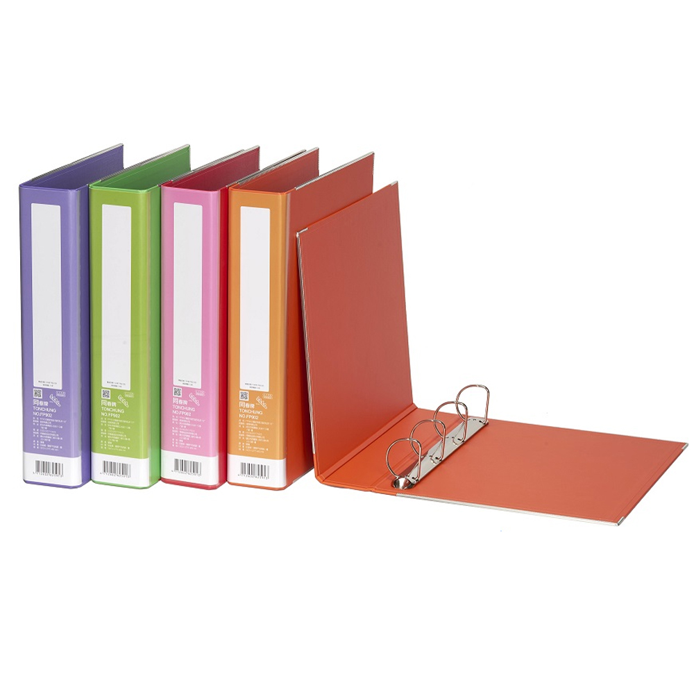 FP902 Colorful 4 D Ring File, , large