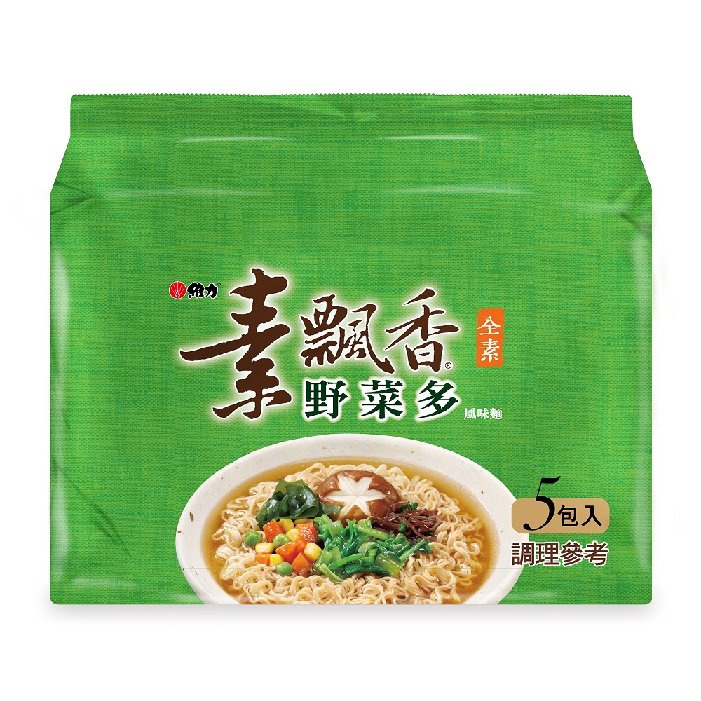 素飄香-野菜多風味麵80g, , large