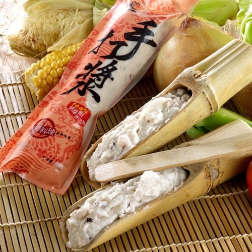 [Shijiazhuang Convenient Kitchen] Huazhi pulp (150g) x5 packs, hand-beaten pulp, hot pot ingredients. You can enjoy DIY fun, add it to hot pot and cook it, or make moon shrimp cakes and croquettes., , large