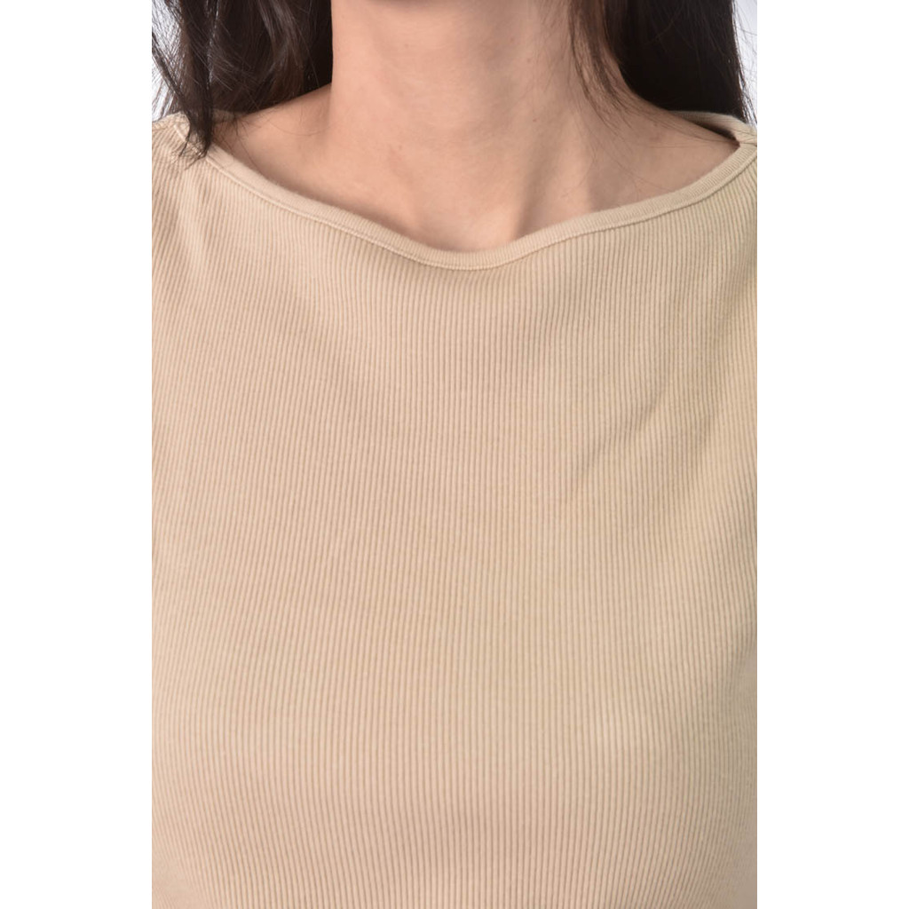 (S) uniqlo背心杏色上衣二手衣, , large