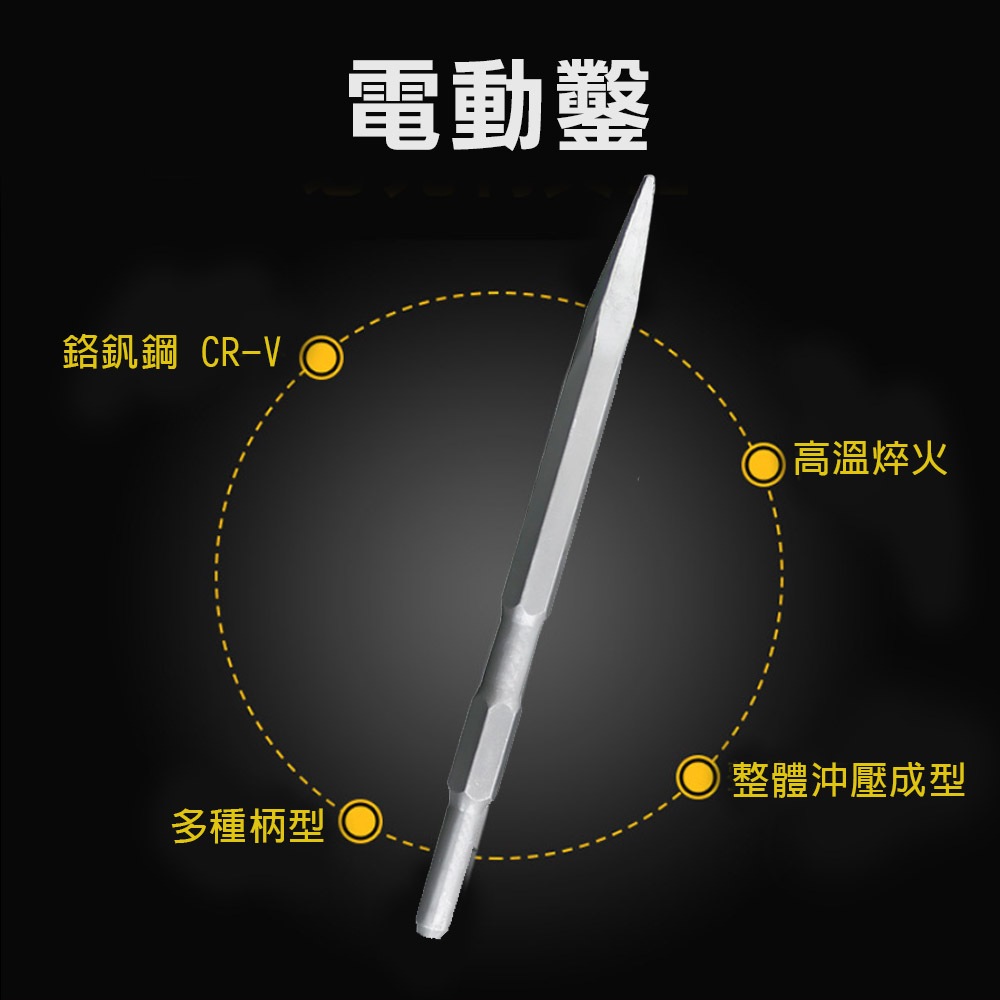 台灣現貨！電動鑿 合金鑿 破壞鑿 電鎚鑿 SDS四溝 H41鑿尾 鴨頭 電錘 電動鎚鑿 水泥鎚鑿刀 免出力錘鑽 破碎機, , large