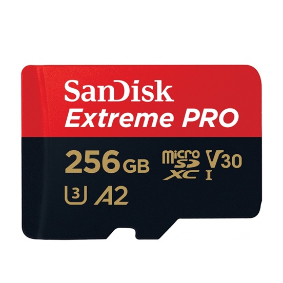 【SanDisk】 Extreme PRO 256G UHS-I U3 A2 V30 microSDXC 記憶卡, , large