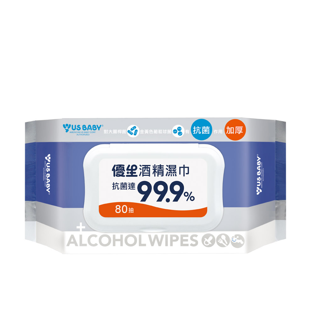 [正光藥局]優生-酒精濕巾80抽 超厚型 24入/箱, , large