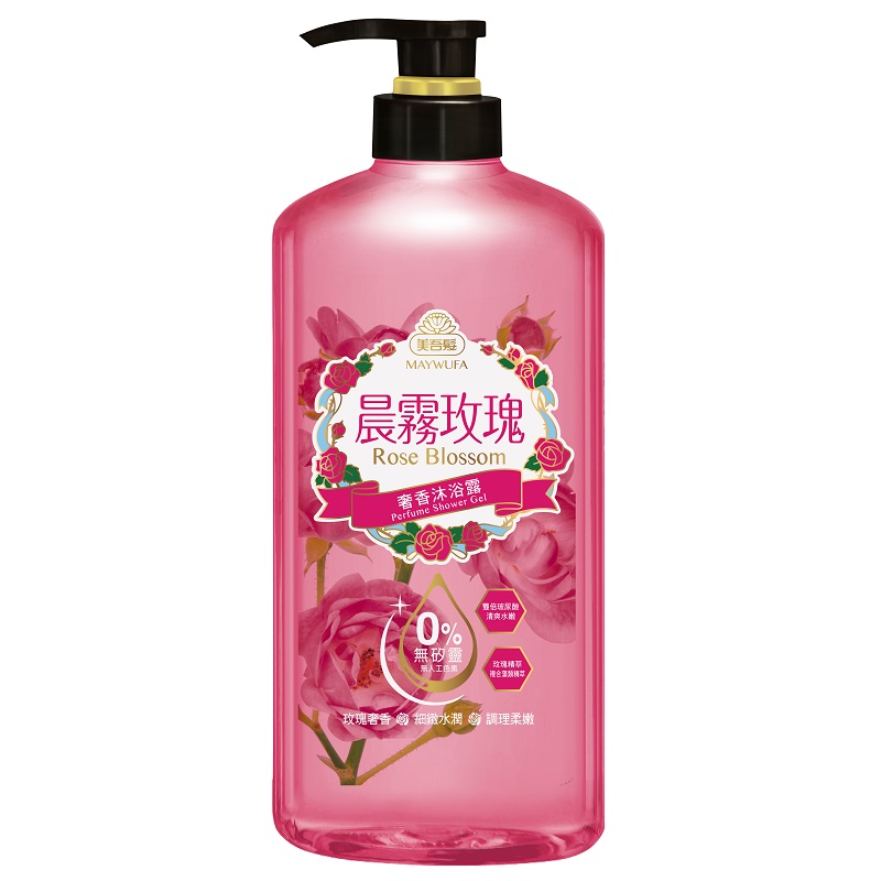 Maywufa Rose Blossom Perfume Shower Gel, , large