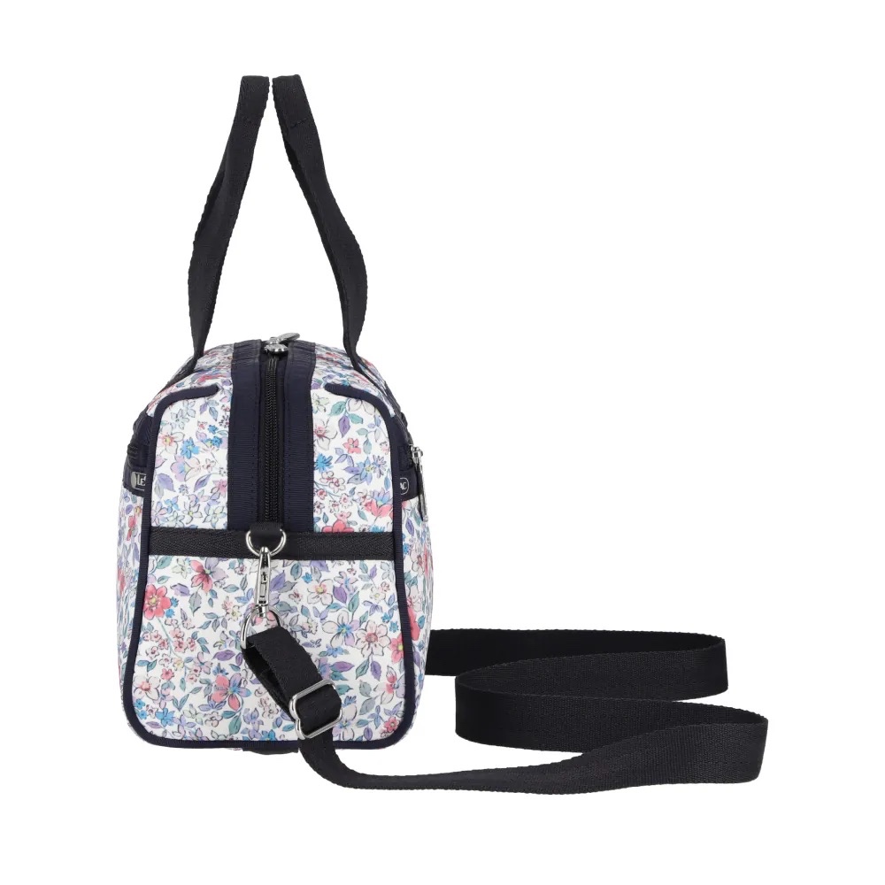 LeSportsac EVERYDAY SM SATCHEL 小型日常兩用包 - 織錦花語, , large