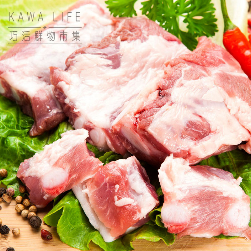 [KAWA巧活]能量豬 軟排(300g), , large