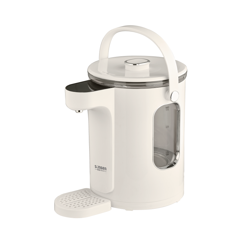 GLASS ELECTRIC THERMO POT, , large