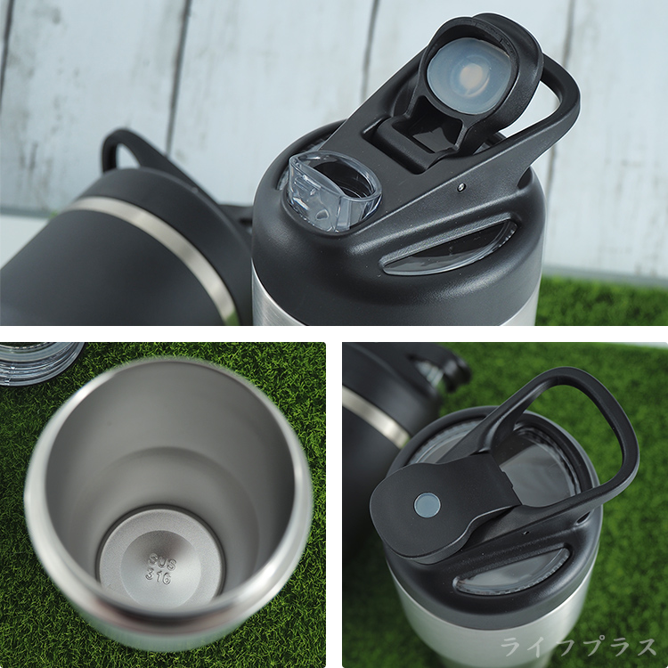 極緻316不鏽鋼真空運動隨身杯-1200ml-2支, , large