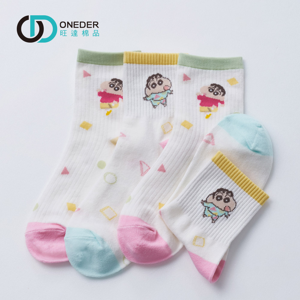 (多款)蠟筆小新長襪 【旺達棉品】SC-A324, , large