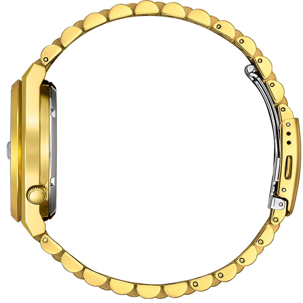 CITIZEN 星辰 TSUYOSA 青春撞色機械錶-奢華金 禮物 NJ0152-51X, , large