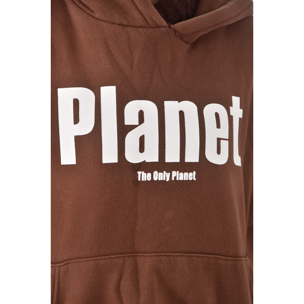 (2XL) maier kaina棉質純棉連帽棕色長袖上衣二手衣, , large