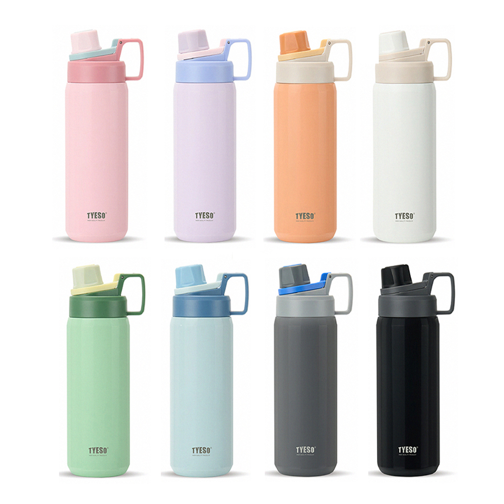 【H&R安室家】TYESO泰碩 304不鏽鋼提把保溫瓶900ml(H57), , large