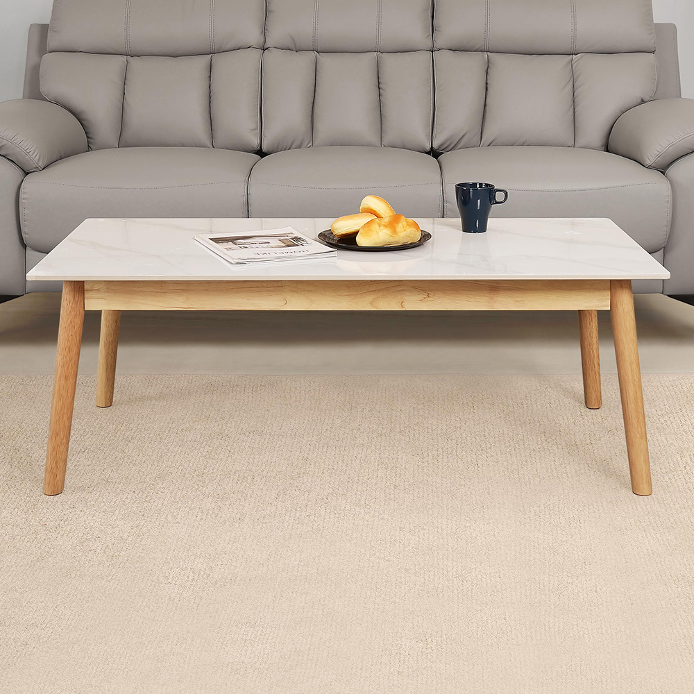 【Homelike】喜家居4尺岩板茶几(2527), , large