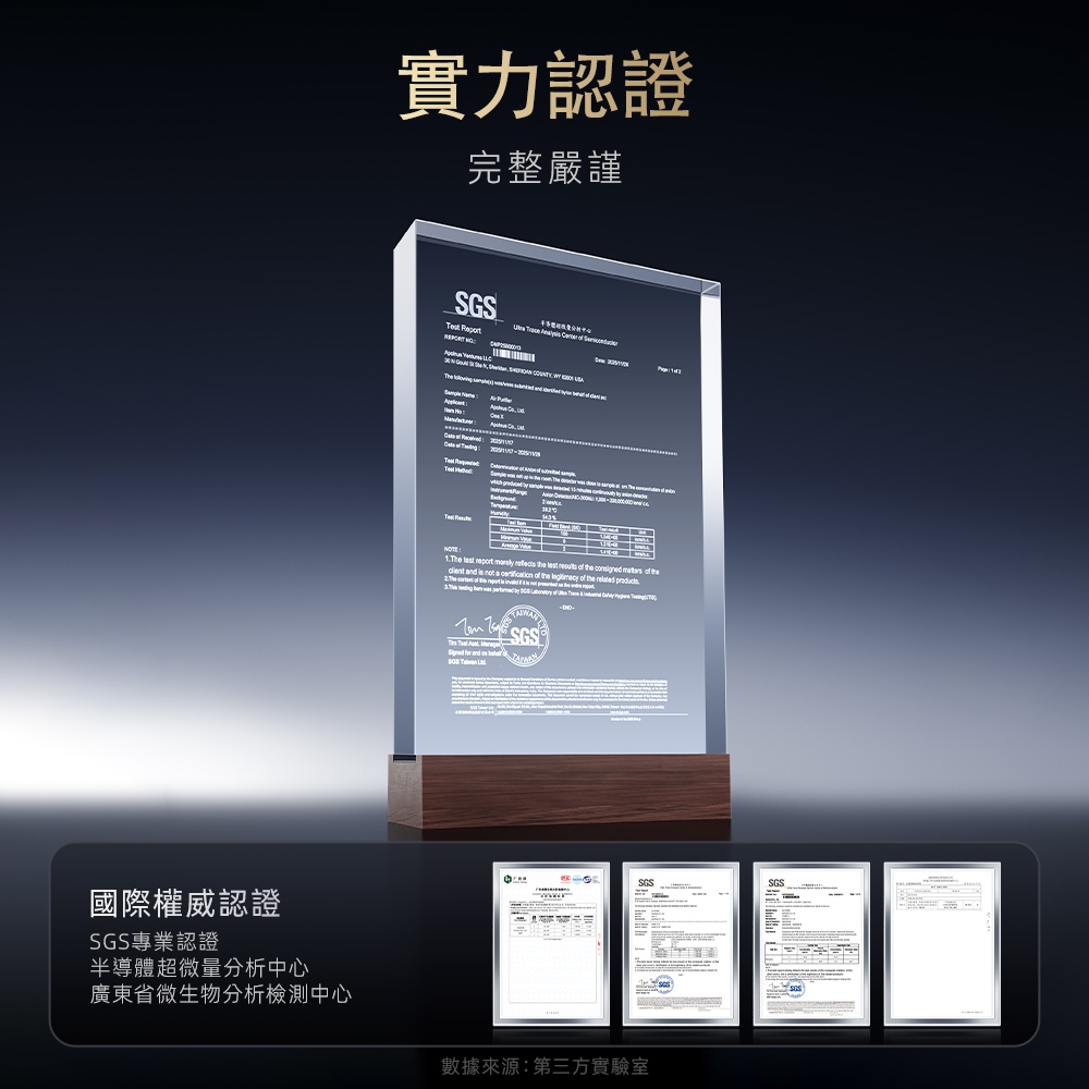 Apolnus 波那斯 One X 無耗材空氣清淨機(19坪/浮毛吸附/1.5億除菌離子/流感病毒去除), , large