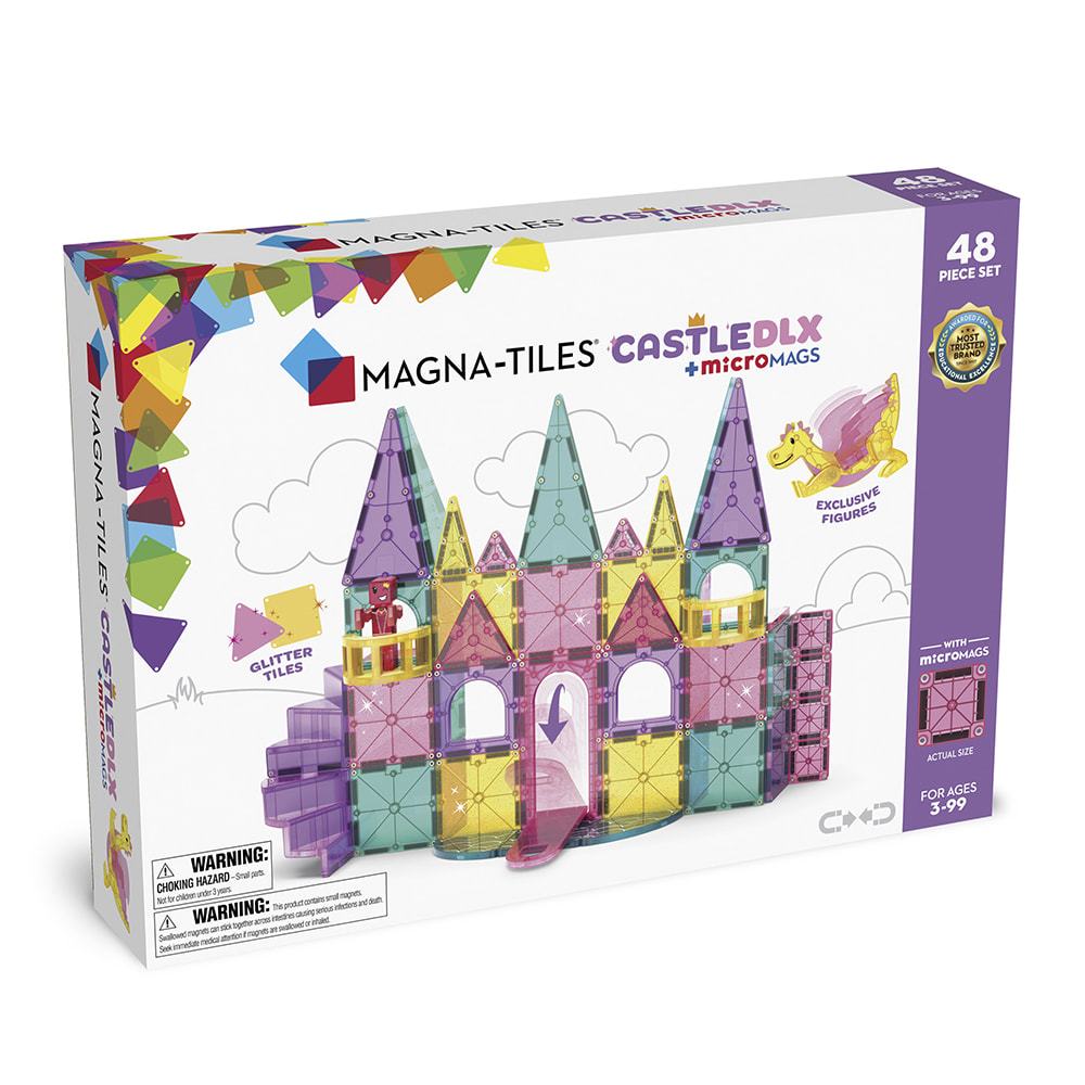 Magna-Tiles 磁力積木-魔幻城堡48片組 , , large