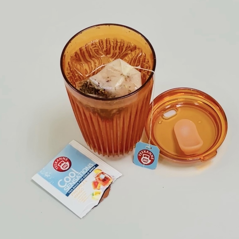 【TEEKANNE 恬康樂】鳳梨芒果水果茶 (2.5g x 18包/ 盒)｜無咖啡因 零卡路里, , large