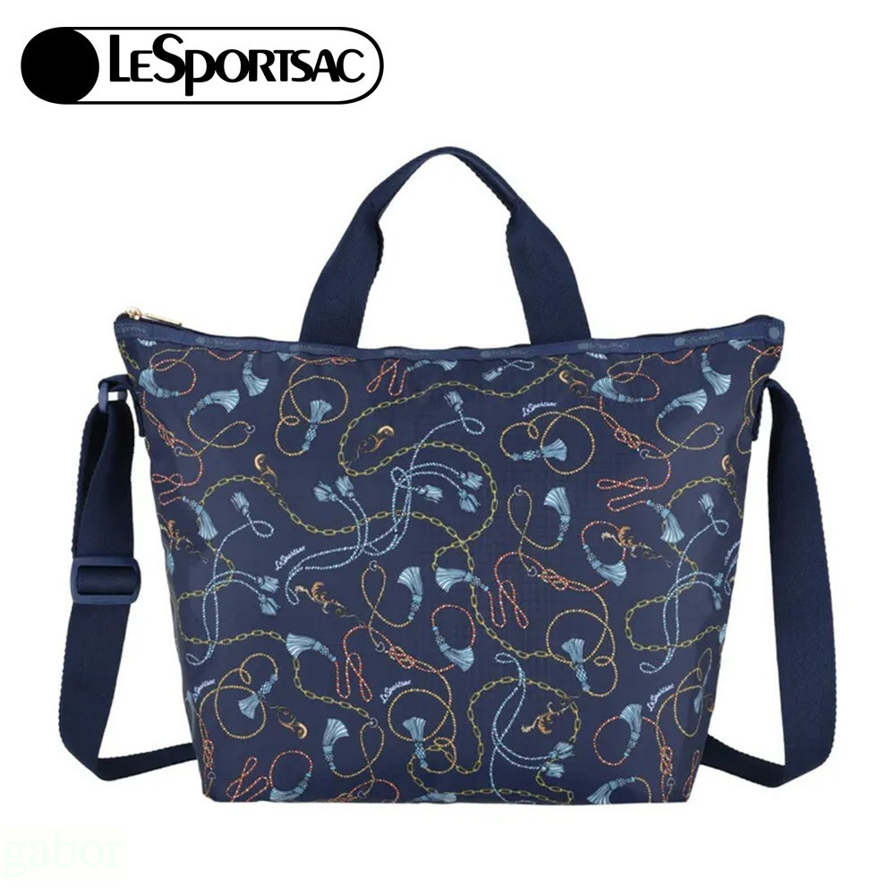 Lesportsac Deluxe Easy Carry Tote 兩用托特包 -湛藍海鍊