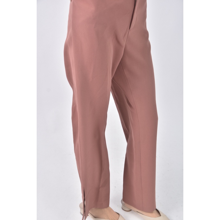 (L) iris質感粉色長褲二手衣, , large