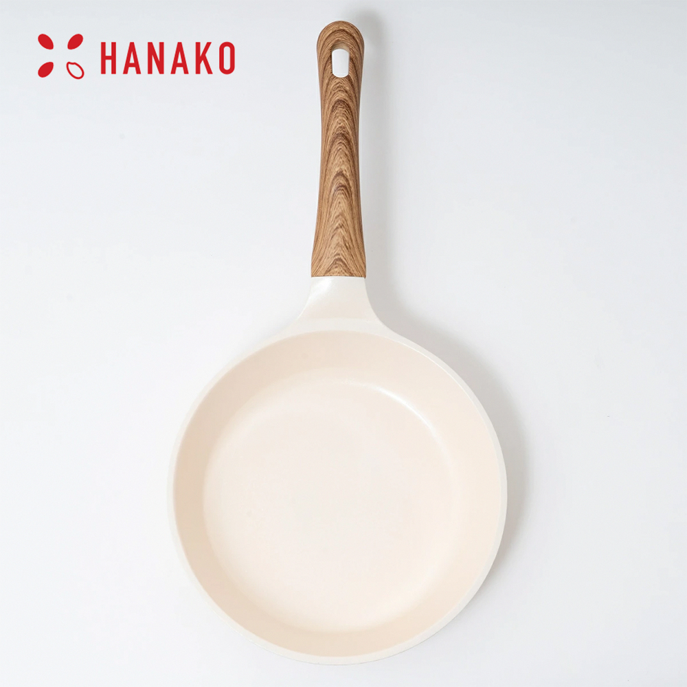 【HANAKO】Japan 6-Layer Ceramic Nonstick Frying Pan 20cm (Compatible with IH & Gas Stoves / Fast Heating & Easy to Clean / Lightweight Design), , large