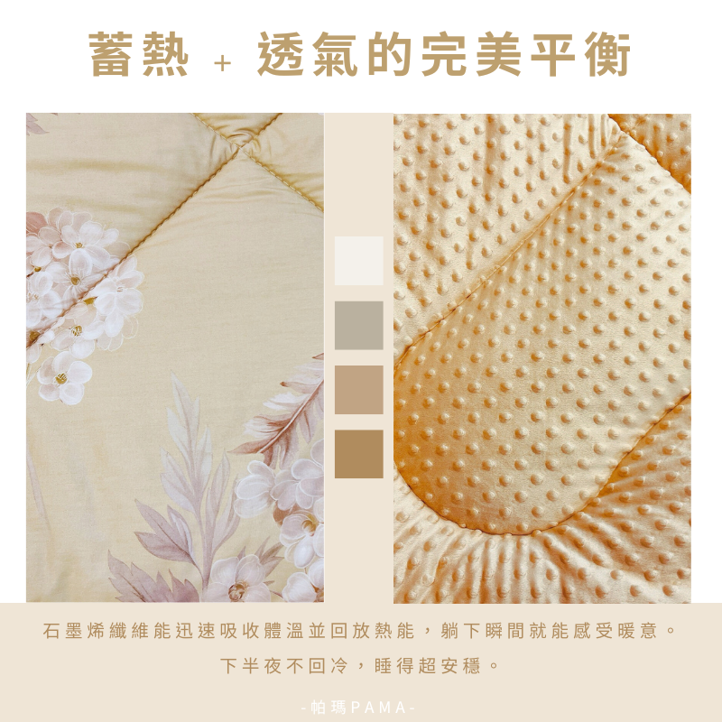 Single 100% pure cotton fleece quilt, , large