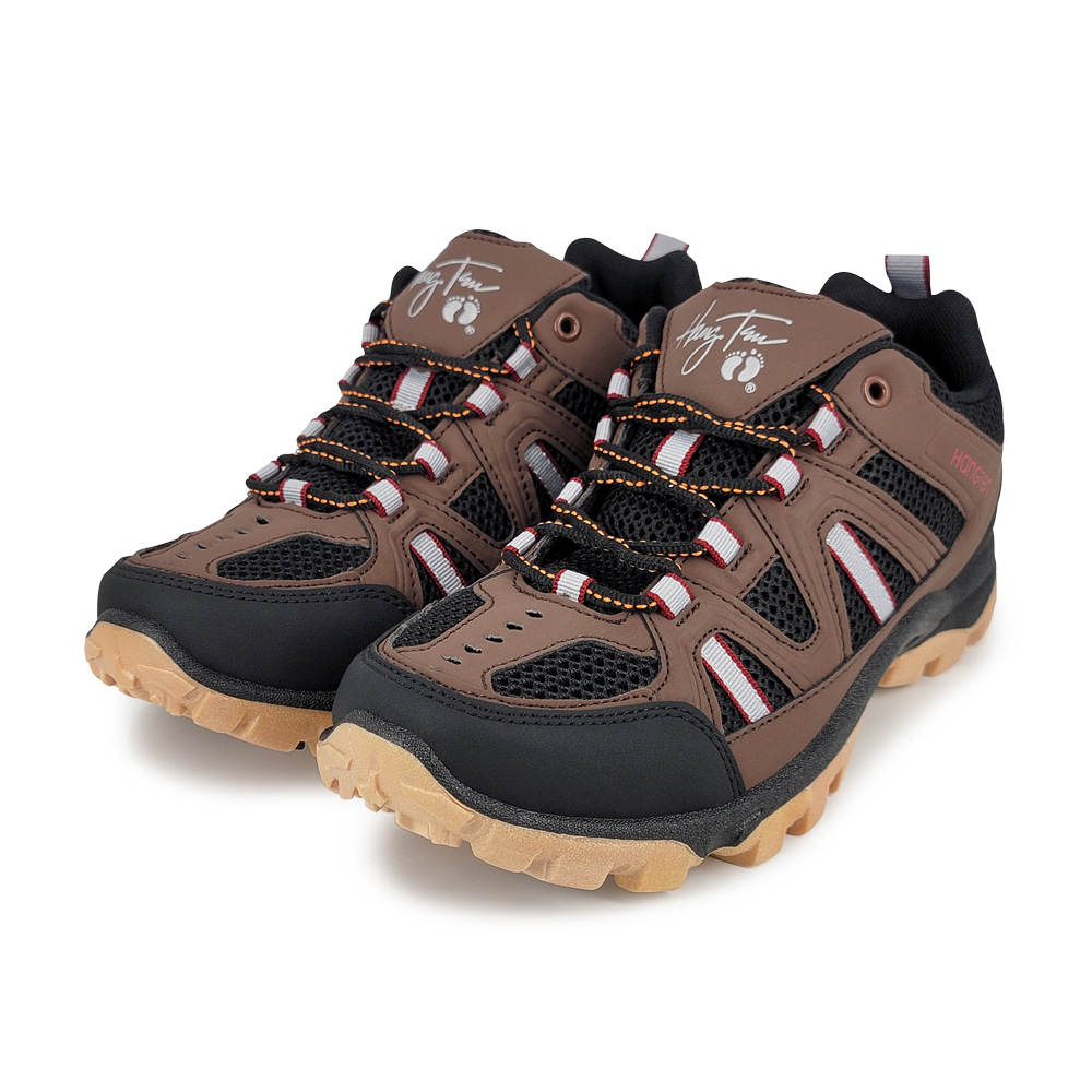 HANG TEN 戶外透氣運動鞋 男運動鞋 男鞋 慢跑鞋 健行 旅遊 吸濕 排汗 輕量 緩震 散熱 減壓 止滑 黑 藍, , large