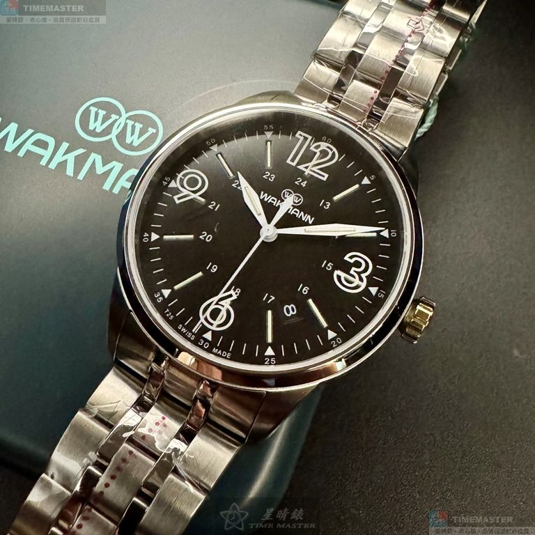 [TIMEMASTER] WAKMANN watch, 40mm, WA00051, , large