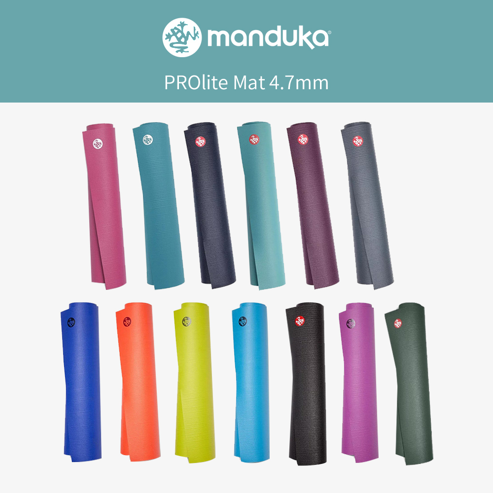 Manduka PROlite Mat PVC瑜珈墊 傳奇黑墊 4.7mm 德國製 台灣總代理公司貨 現貨宅配免運, , large