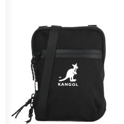 ~雪黛屋~KANGOL 斜背包超小容量進口防水尼龍布扁型設計可肩背斜側L6055302700, , large